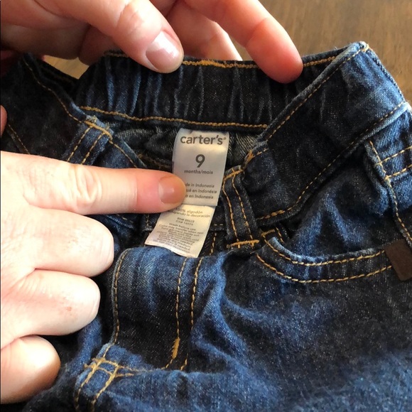 Carter’s jeans. Perfect condition 9 months. - Picture 3 of 3